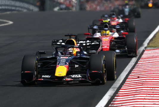 Verstappen Hungary race