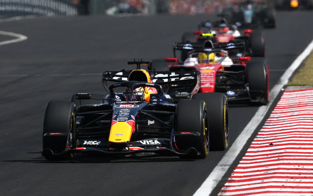 Verstappen Hungary race