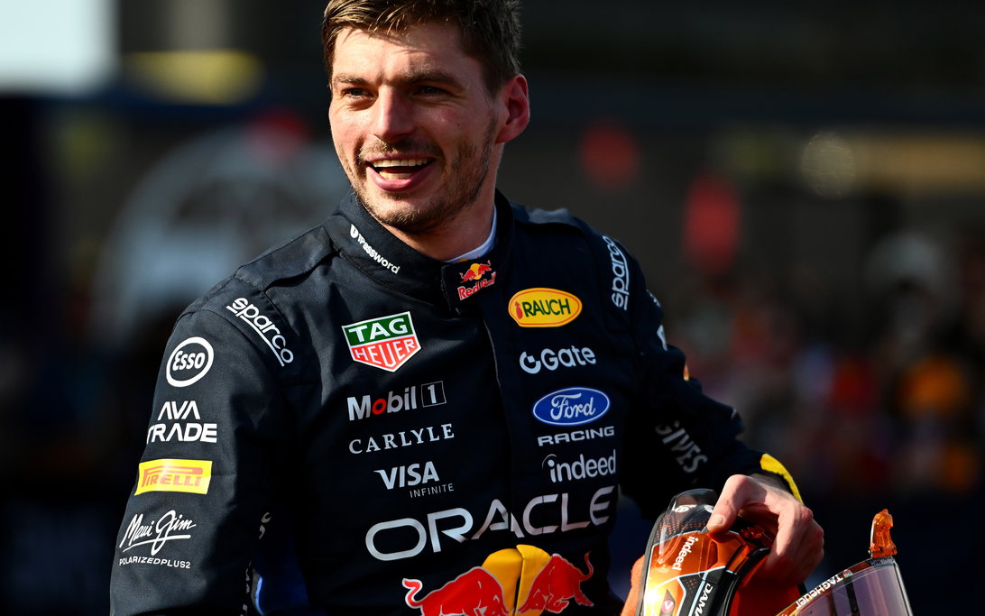 Verstappen Podium Hungary