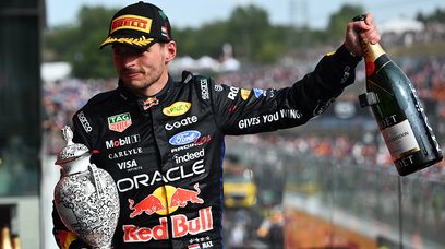 Verstappen Podium Hungary