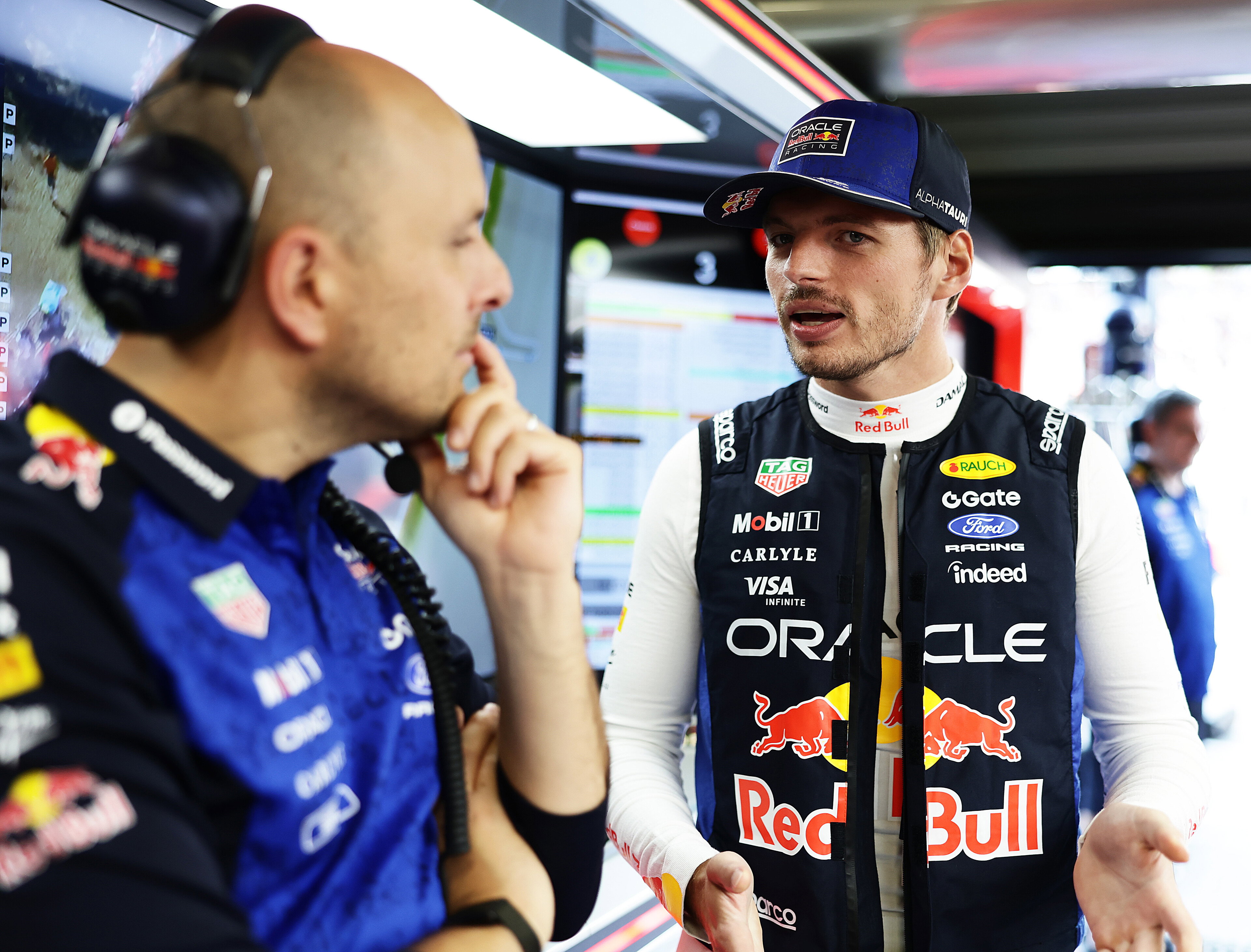 Verstappen Lambiase Monza