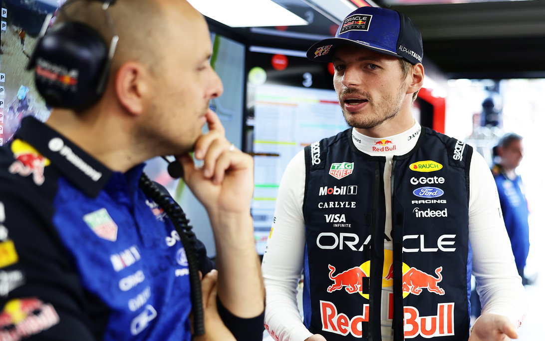 Verstappen Lambiase Monza