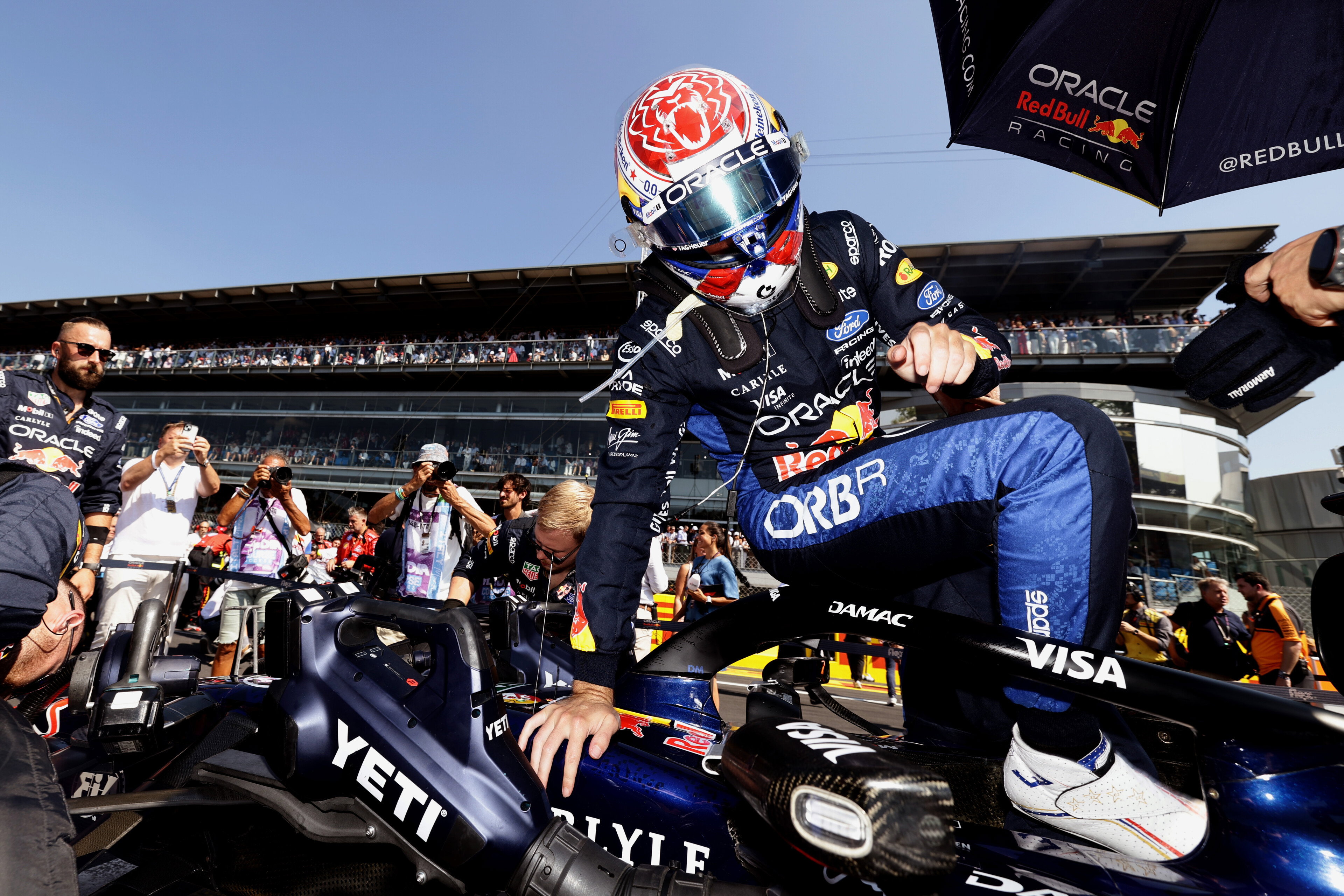 Verstappen Race Monza