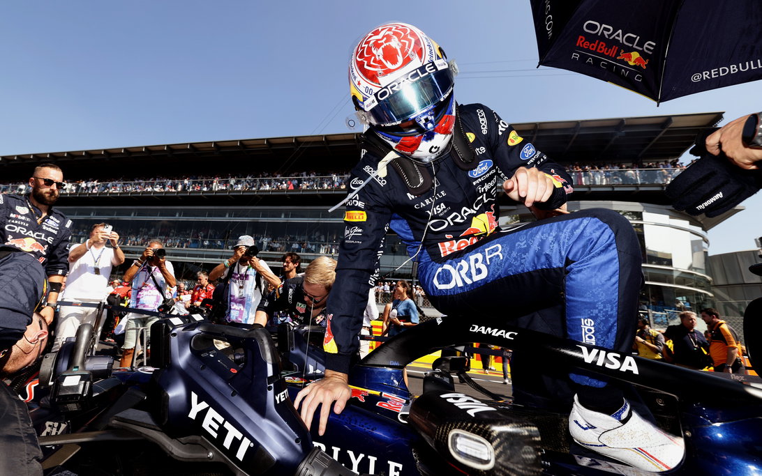Verstappen Race Monza