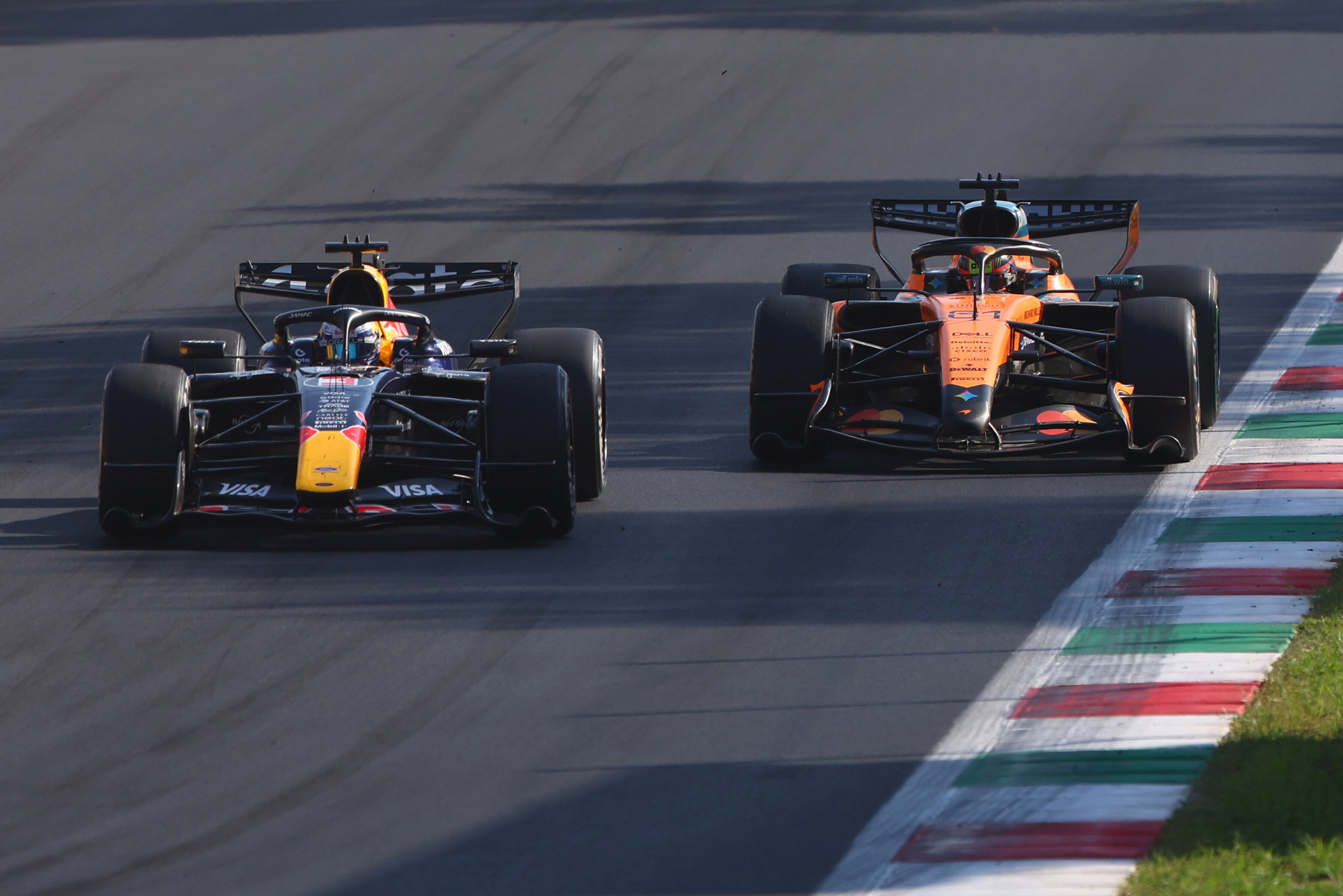 Verstappen Piastri Monza