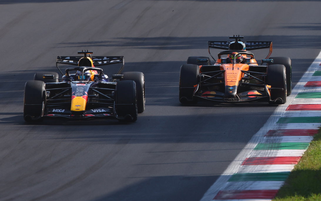 Verstappen Piastri Monza