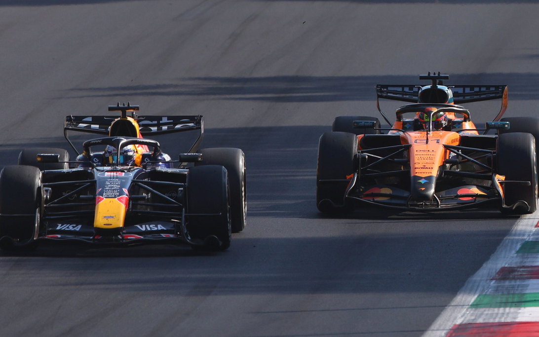 Verstappen Piastri Monza