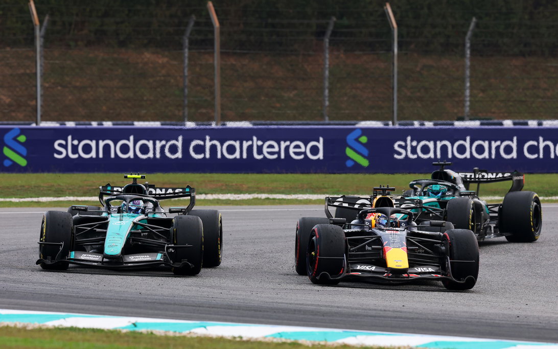 Verstappen Antonelli Malaysia race