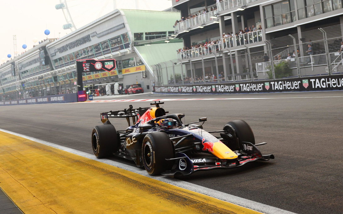 Verstappen Singapore FP1