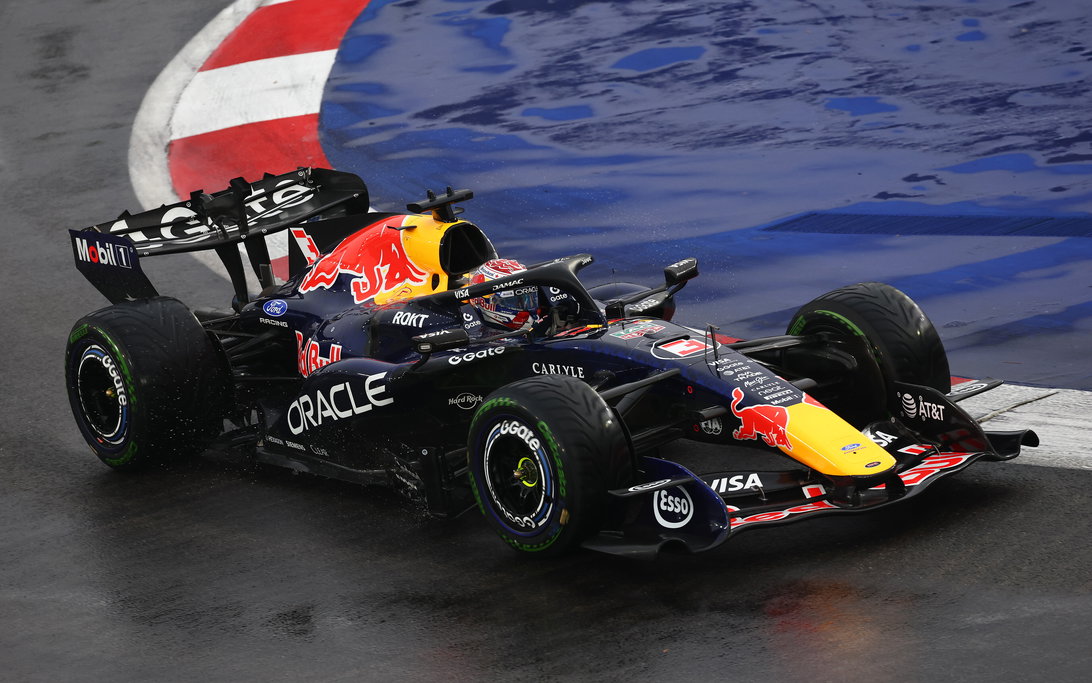 Verstappen sprint Singapore rain