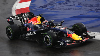 Verstappen sprint Singapore rain