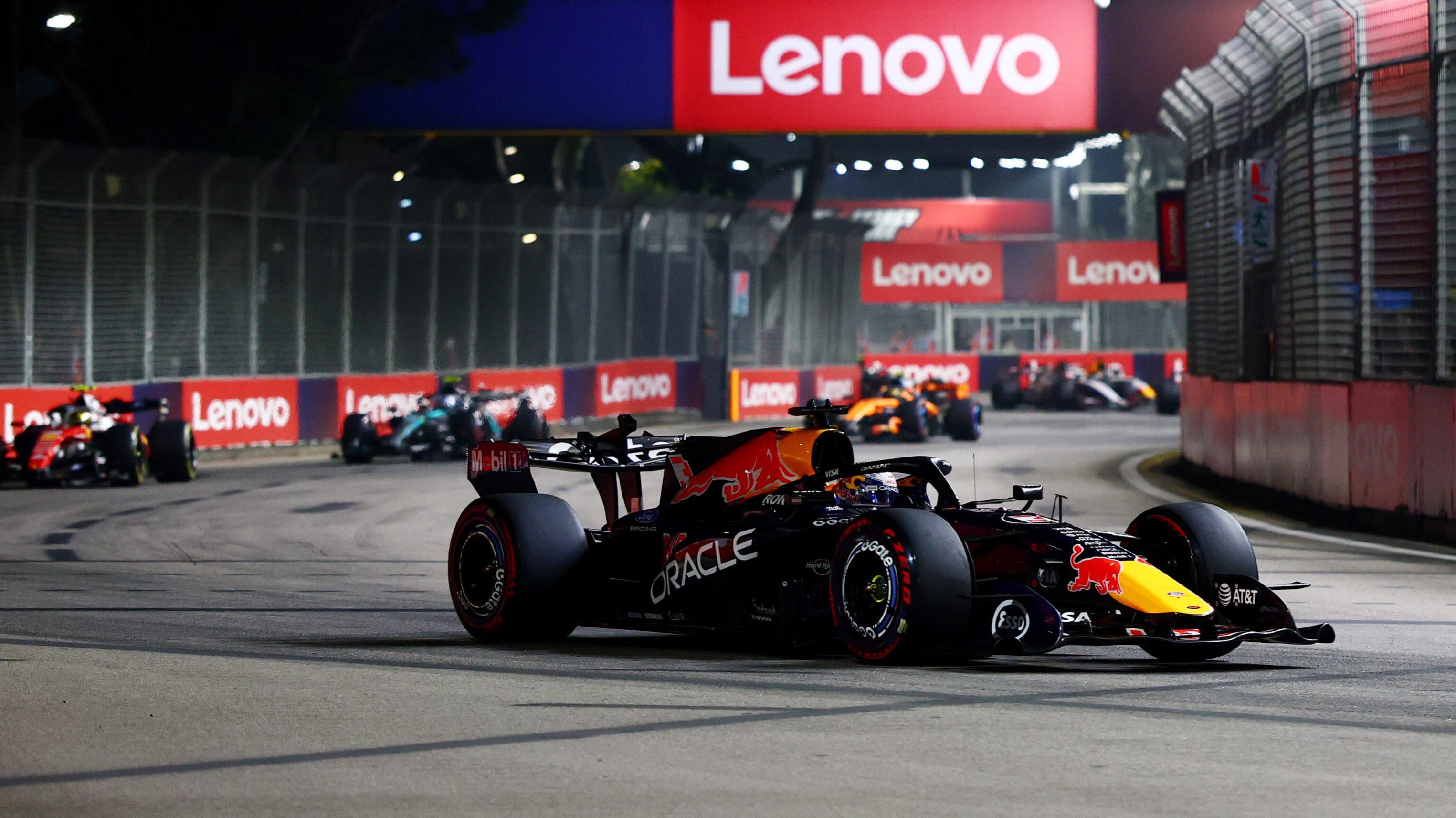 Verstappen race Singapore