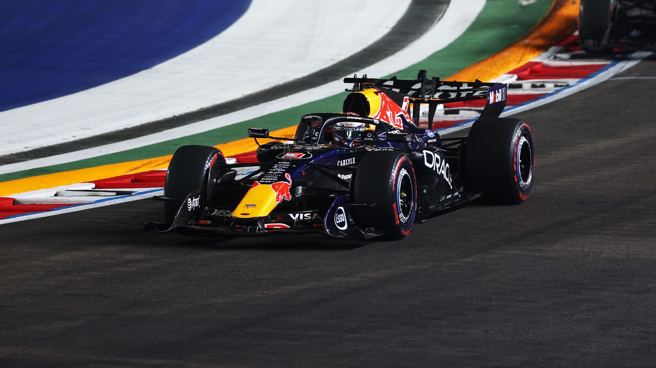 Verstappen race Singapore