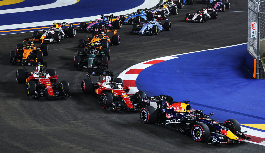 Verstappen Leclerc Singapore