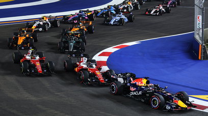 Verstappen Leclerc Singapore
