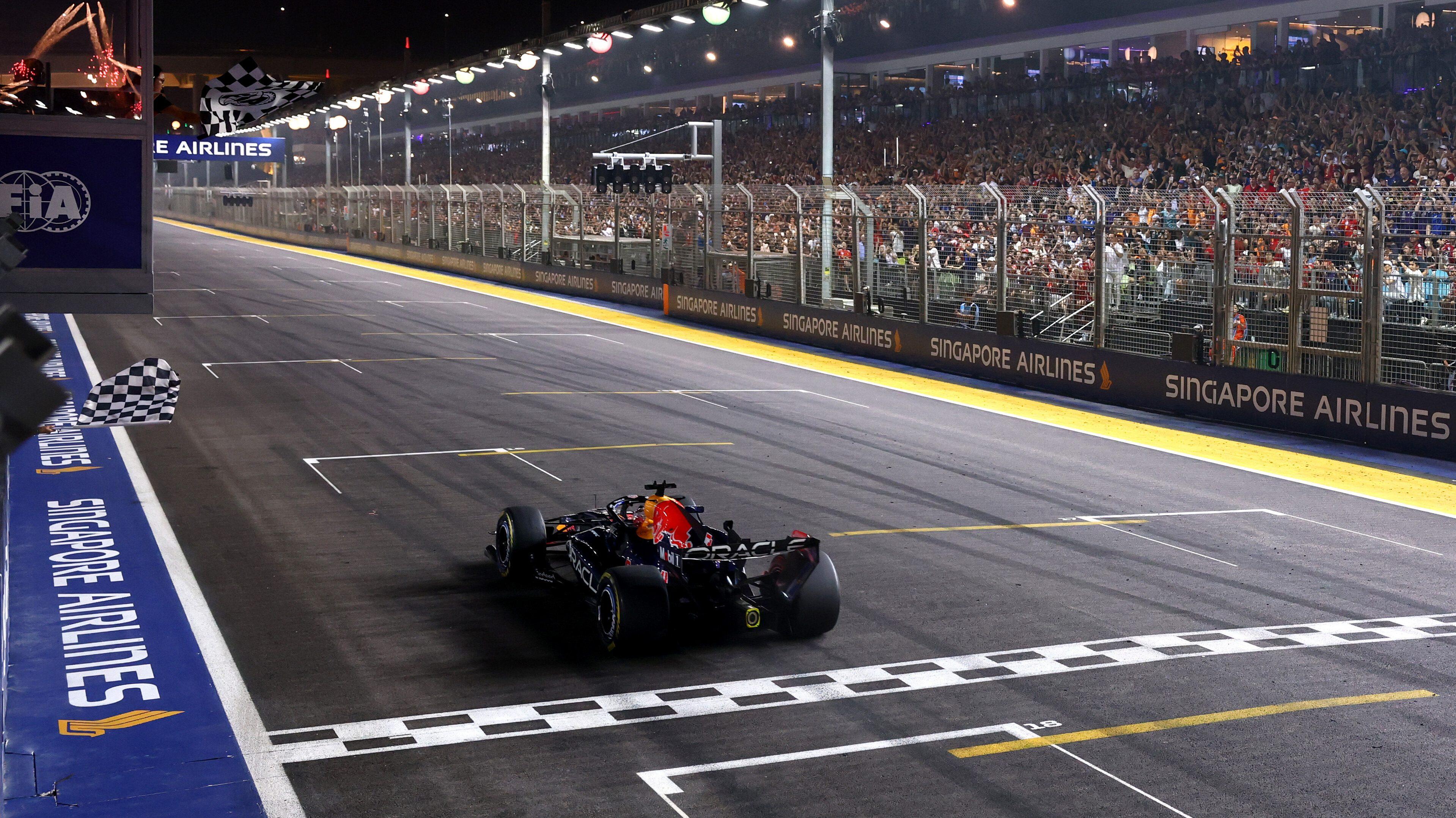 Verstappen win Singapore