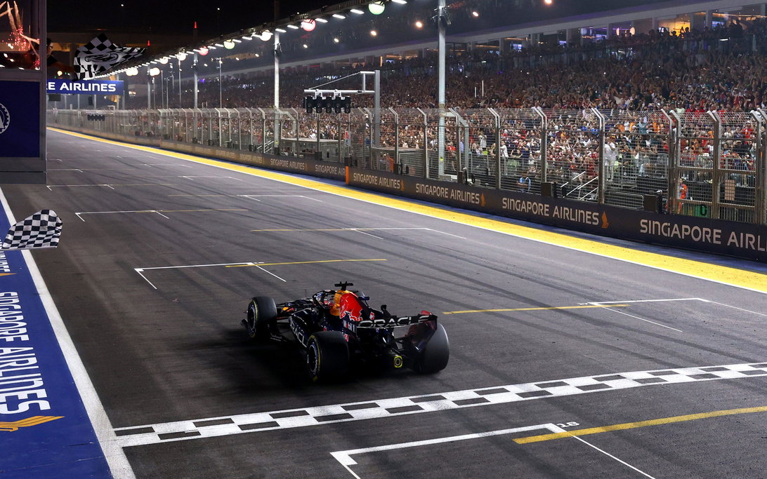 Verstappen win Singapore