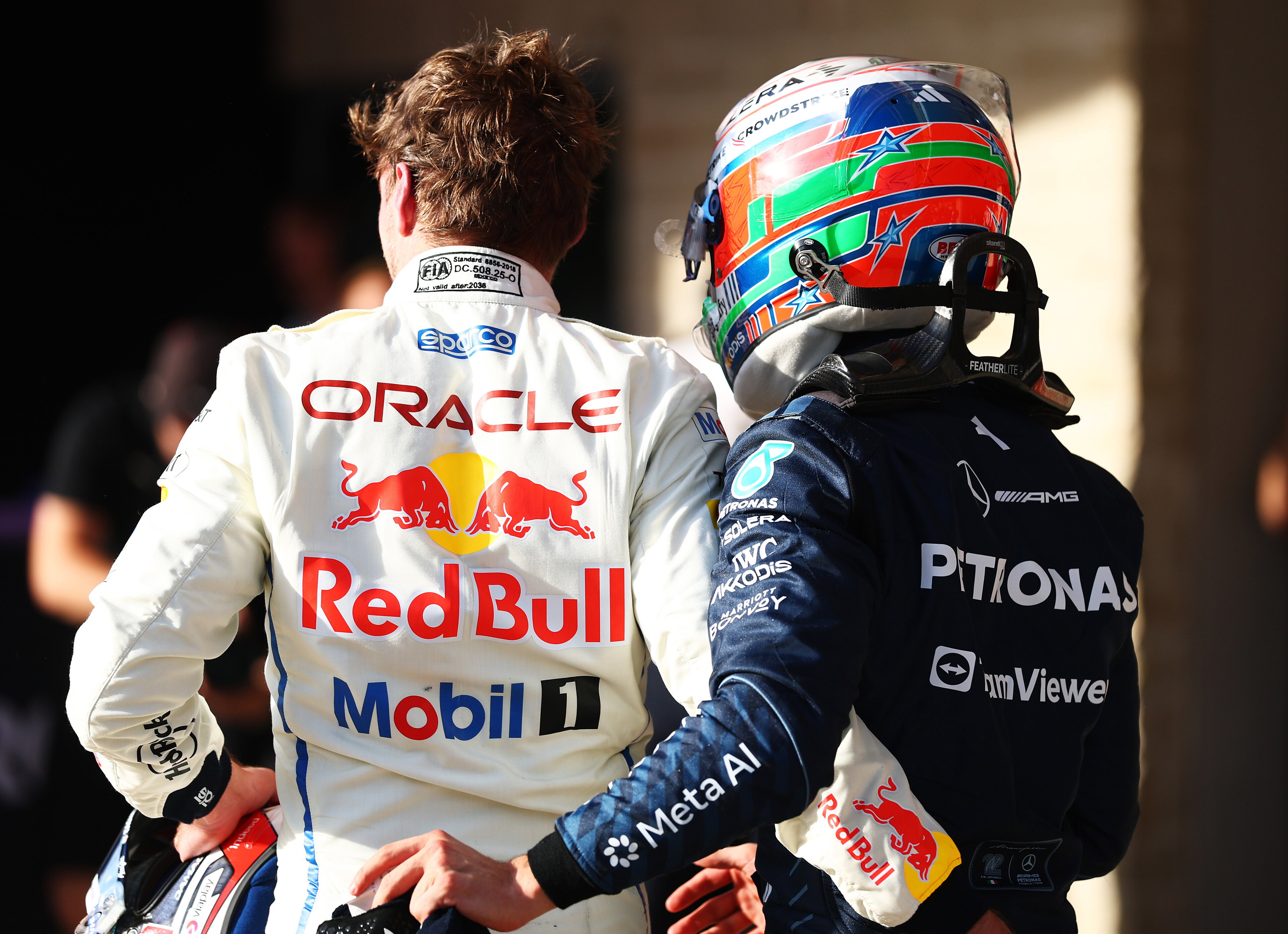 Verstappen Antonelli Austin
