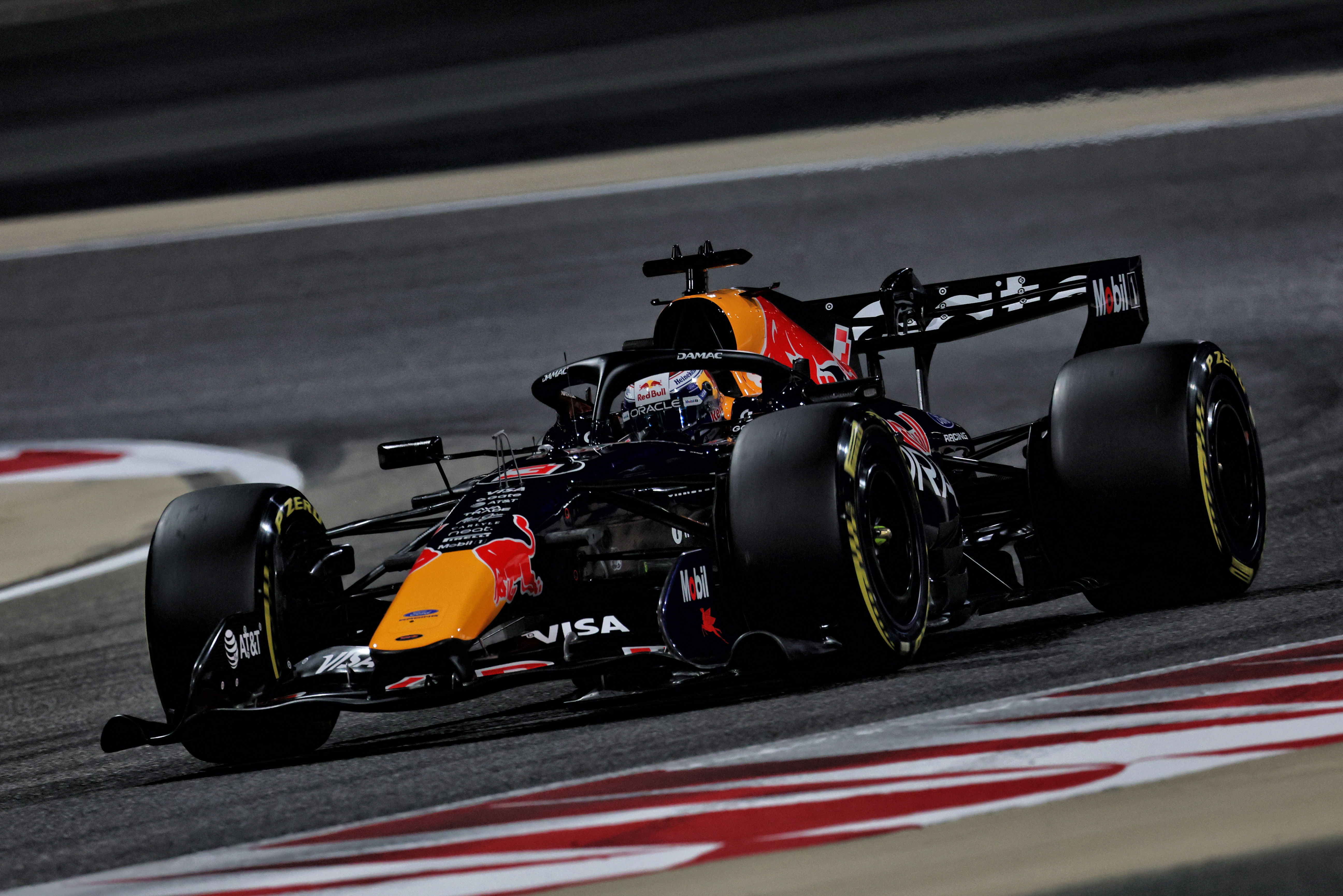 Verstappen Bahrain testing
