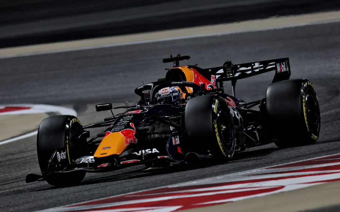 Verstappen Bahrain testing