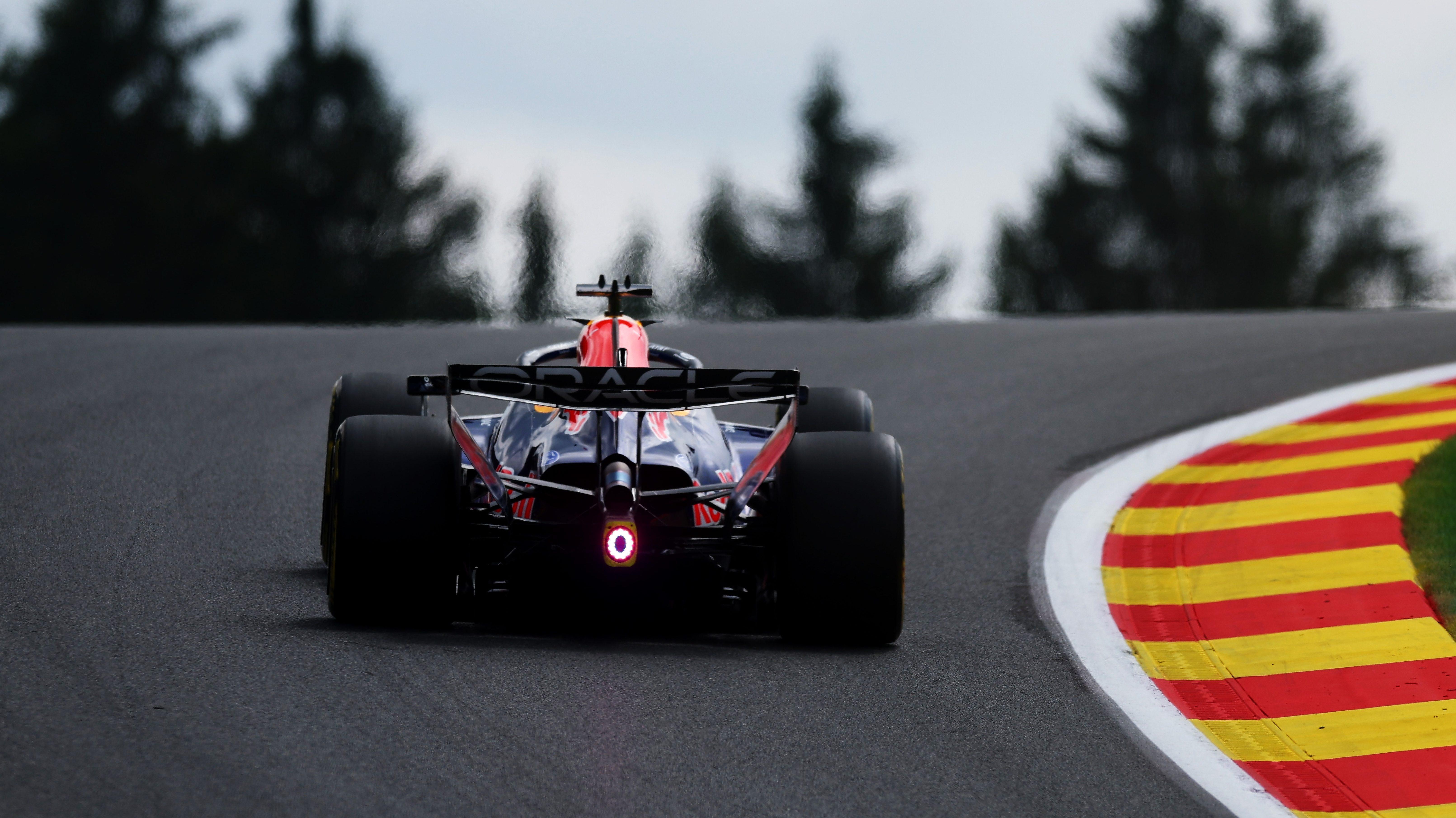 Verstappen Belgium FP1