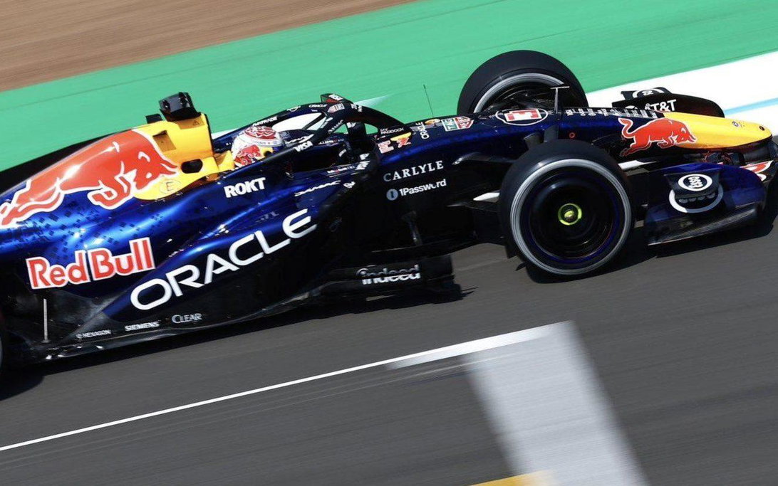 Verstappen FP1 Silverstone