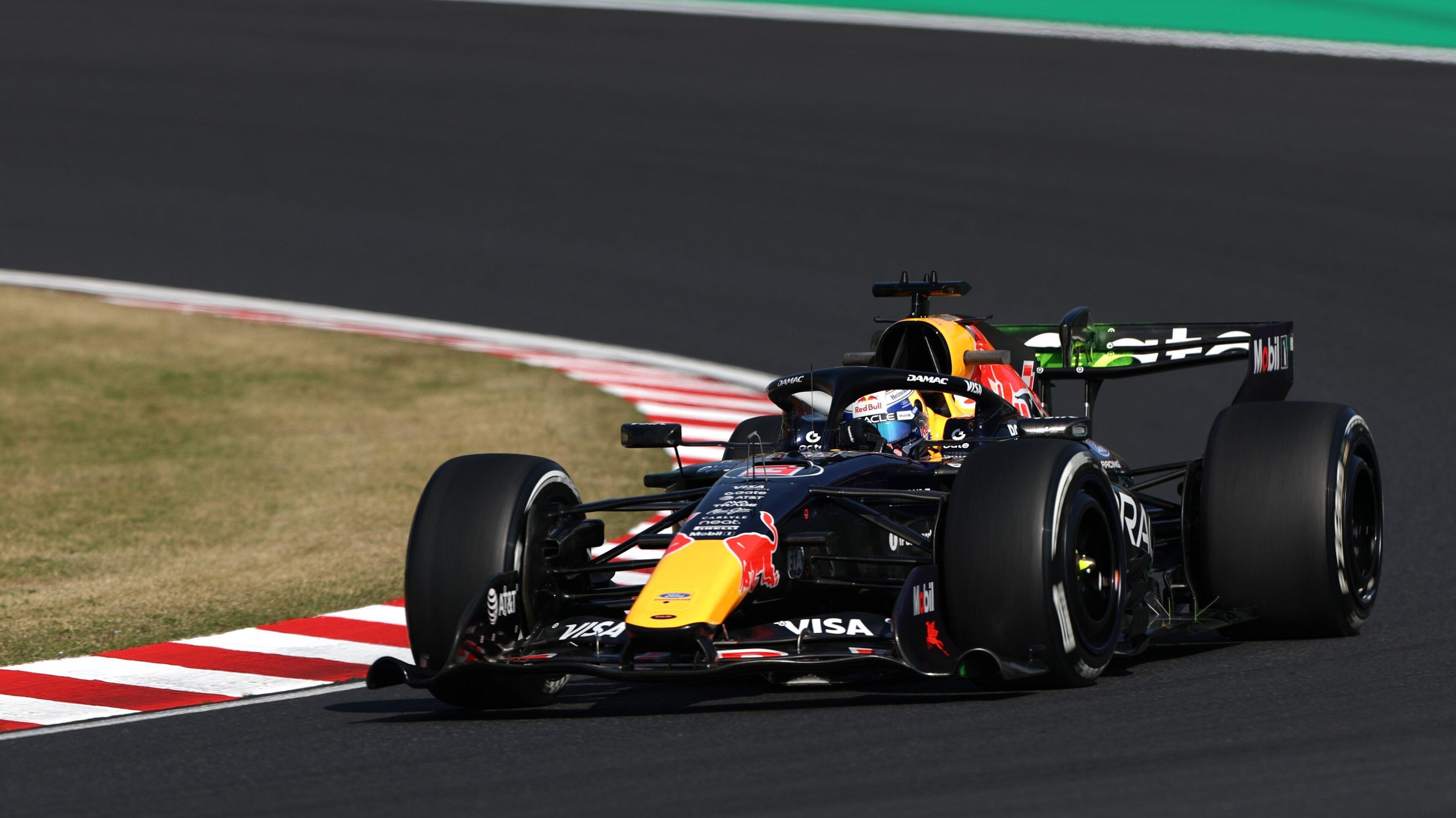 Verstappen FP2 Japan