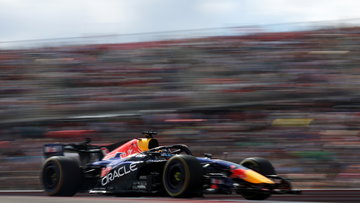 Verstappen nipt afgetroefd in kwalificatie GP Verenigde Staten