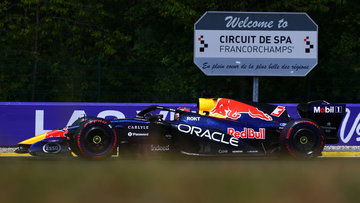 Verstappen houdt Antonelli in vizier tijdens afsluitende training België