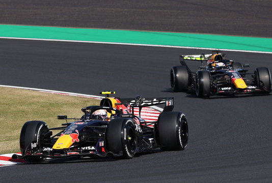 Verstappen Hadjar Japan
