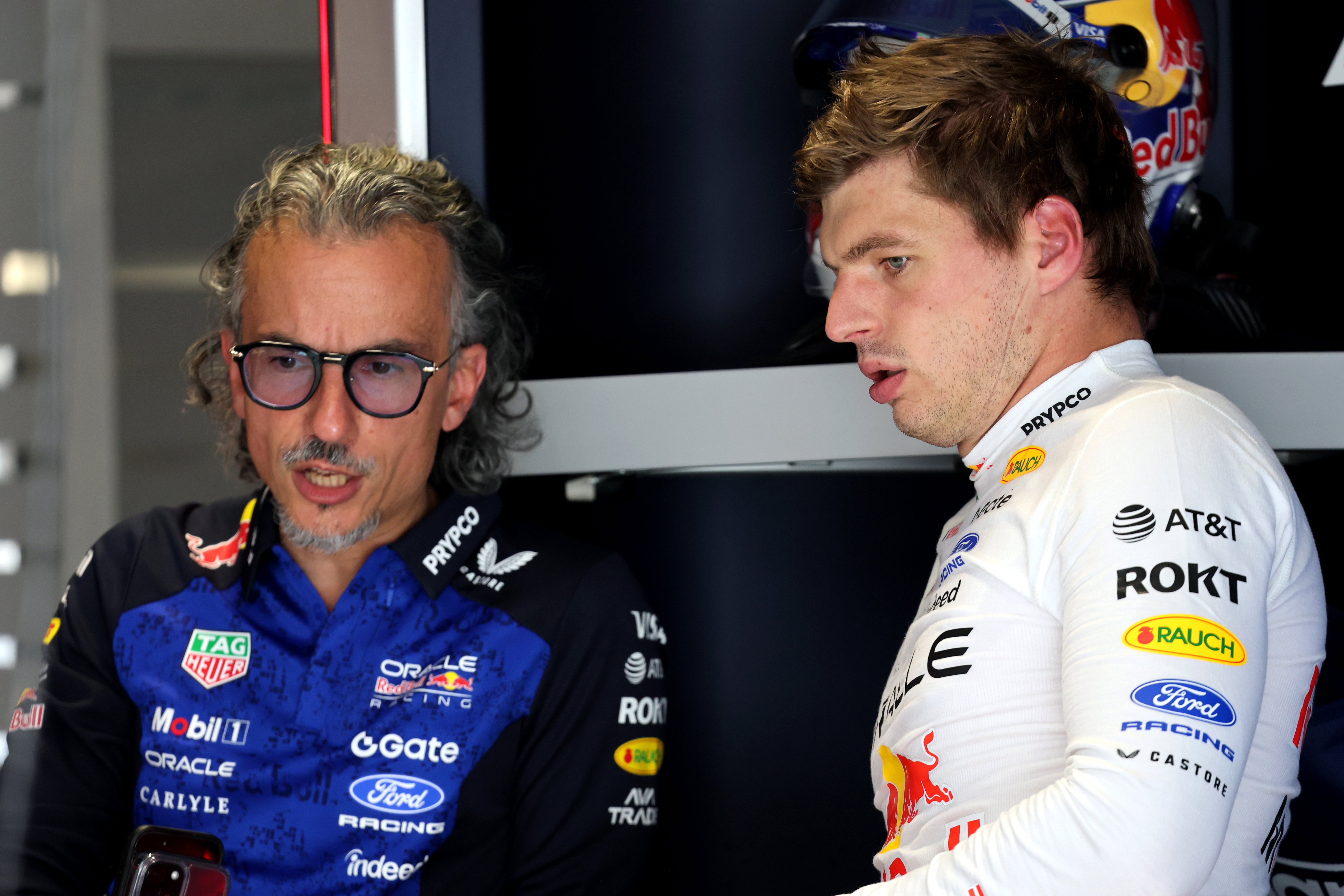 Verstappen Mekies Madrid