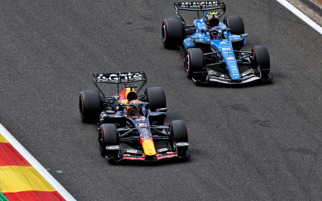 Verstappen Sainz Belgium FP3