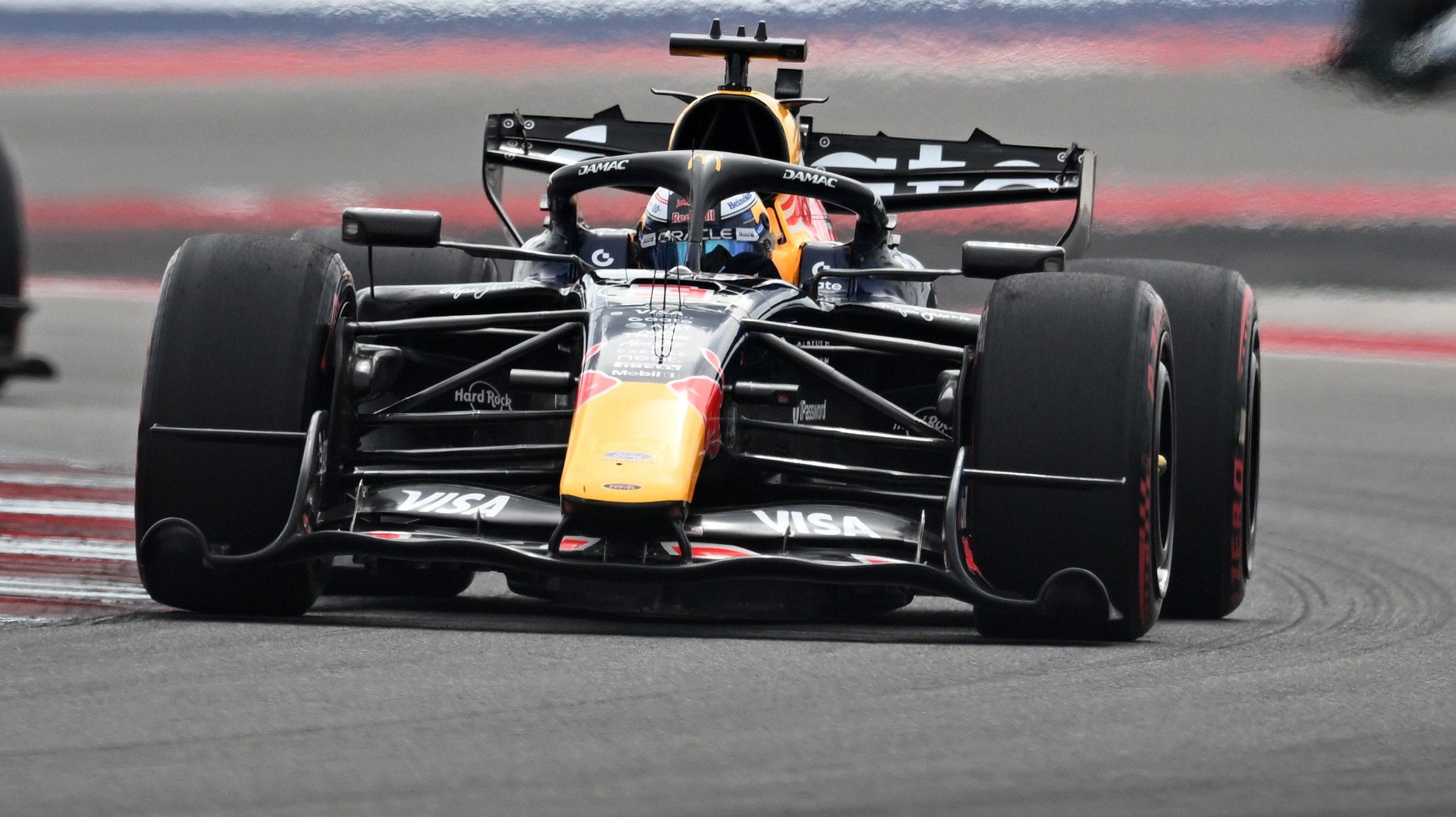 Verstappen race Austin