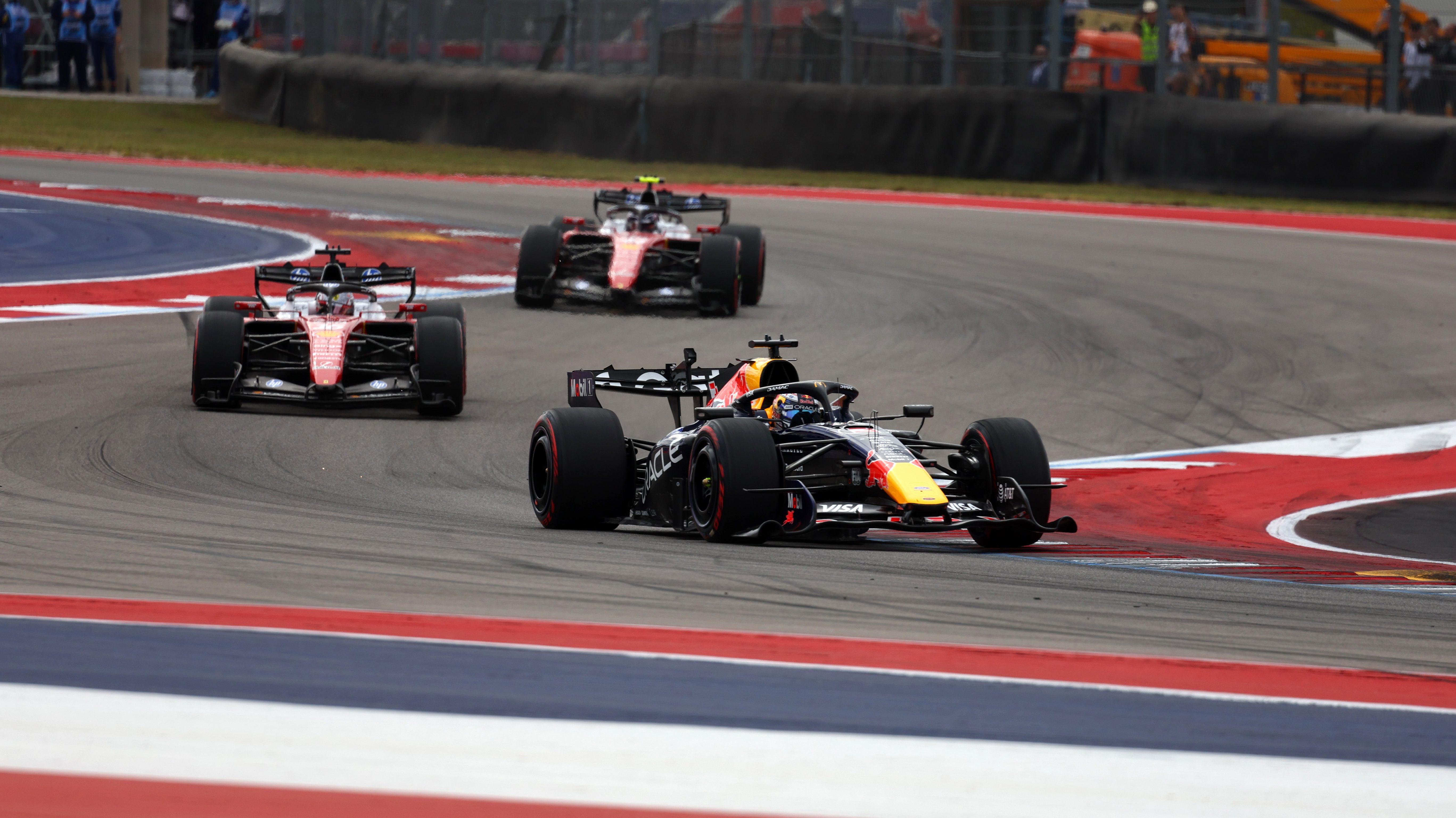 Verstappen race Austin