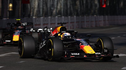 Verstappen race Baku