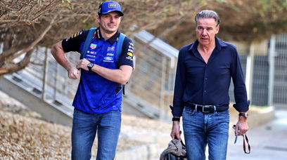 Verstappen Vermeulen testing Bahrain