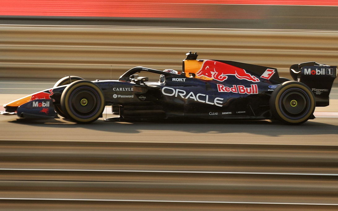 Verstappen Bahrain test