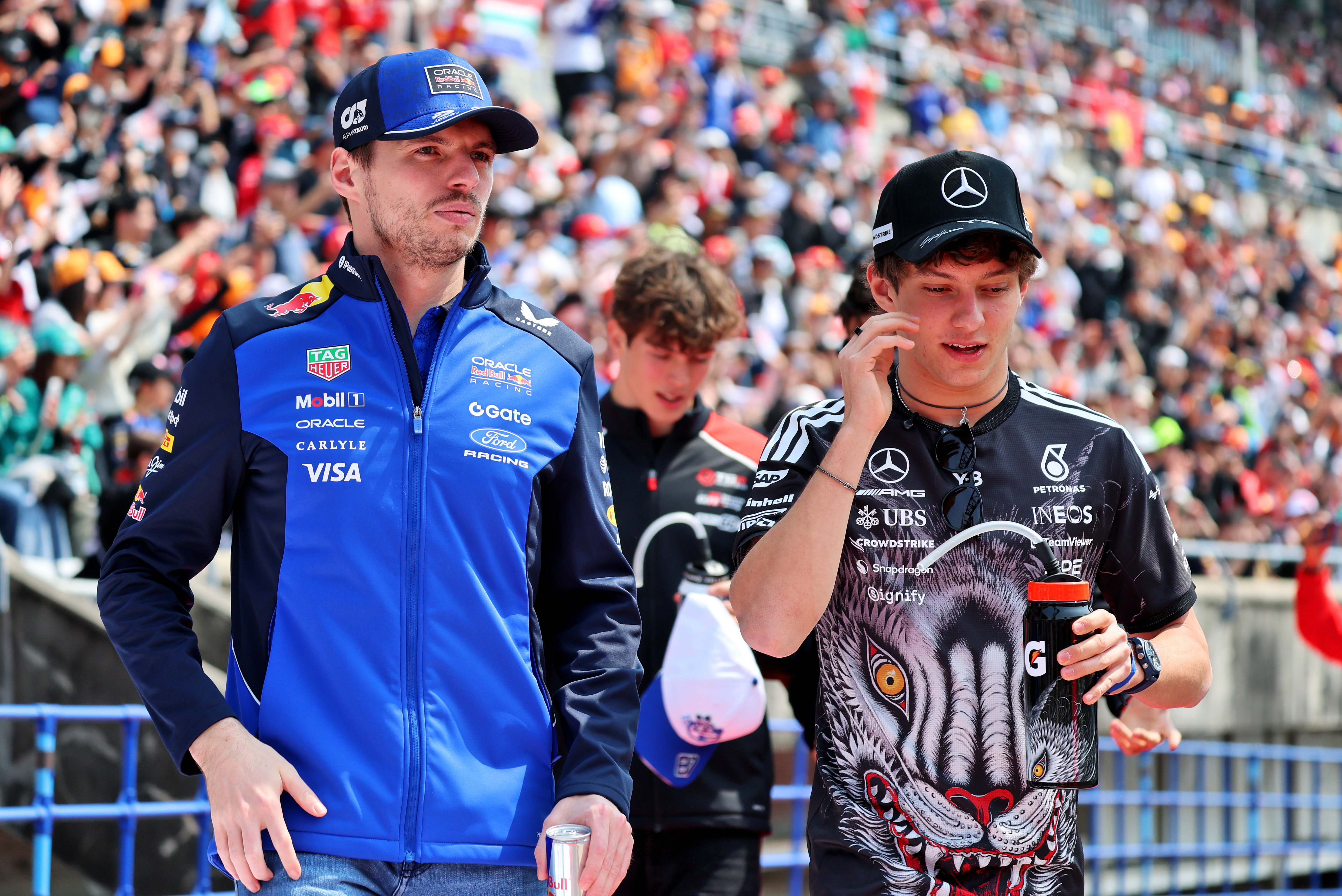 Verstappen Antonelli Sunday Japan