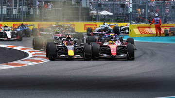Max Verstappen accuses Lewis Hamilton of 'wasting our time' in Miami duel