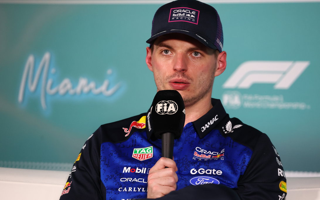 Verstappen Miami presser Q