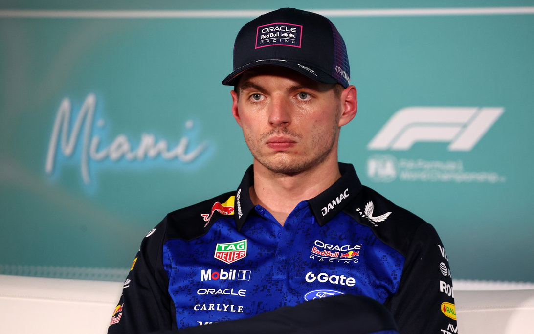 Verstappen Miami presser Q