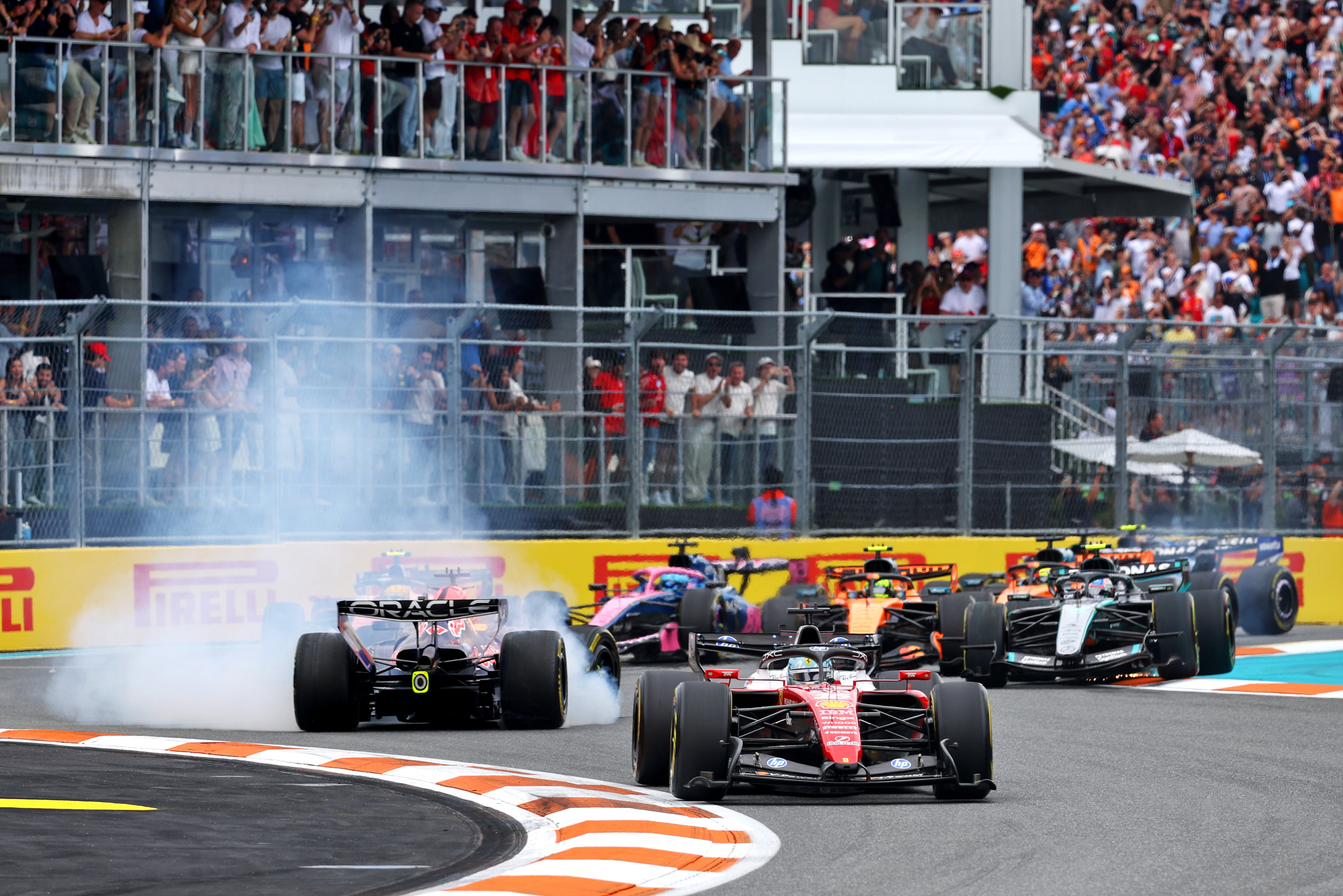 Verstappen 360 start race Miami