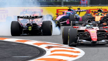 Leclerc reageert op spectaculaire spin Verstappen in Miami