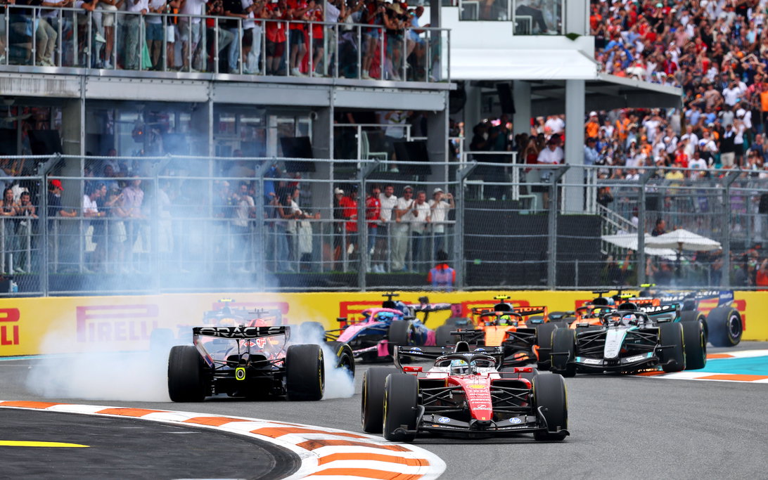 Verstappen 360 start race Miami