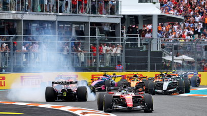 Verstappen 360 start race Miami
