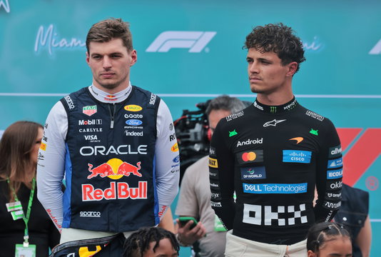 Verstappen Norris Miami