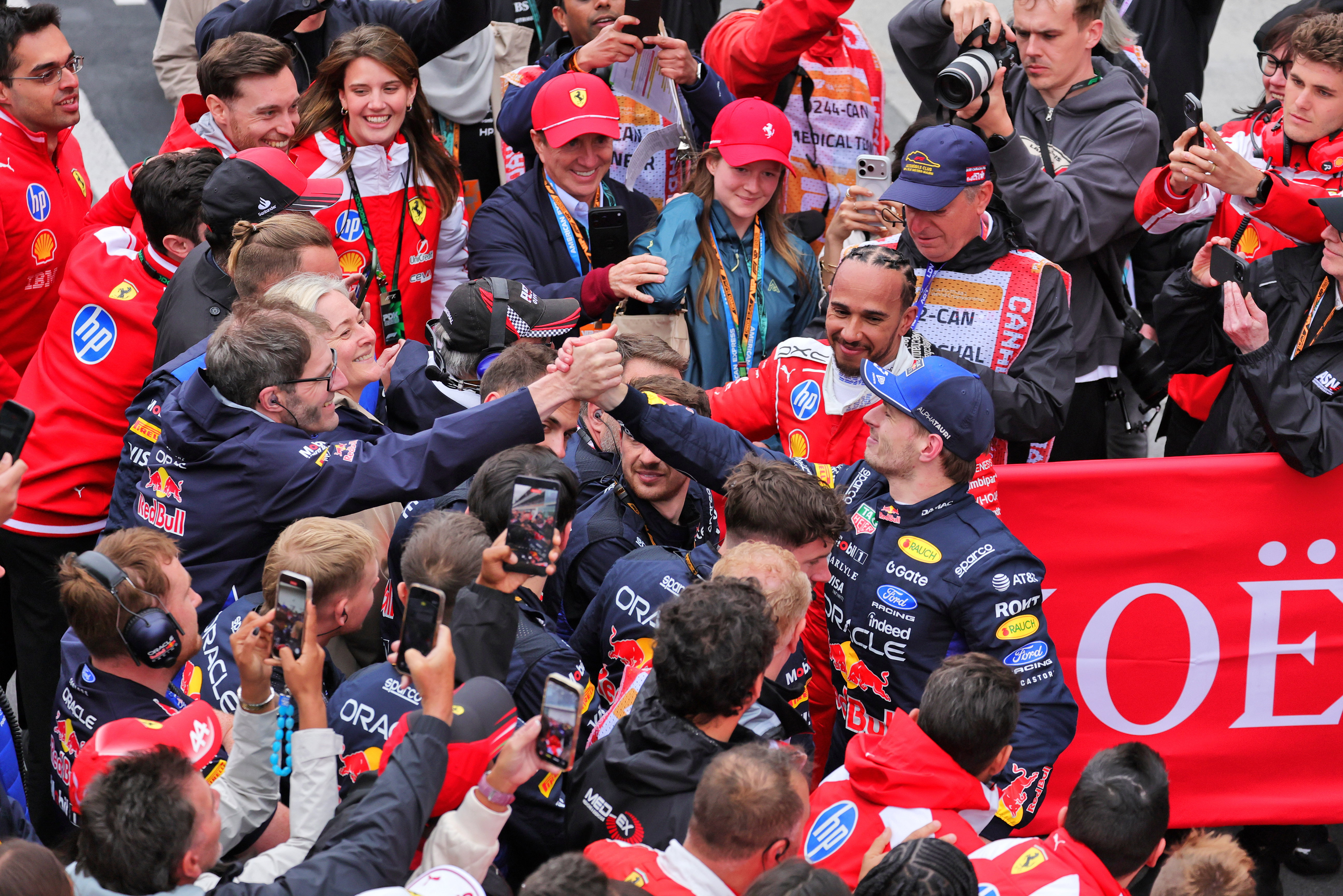 Verstappen podium Canada