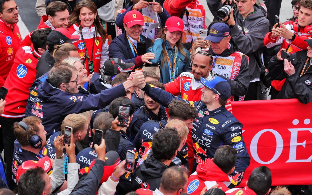 Verstappen podium Canada