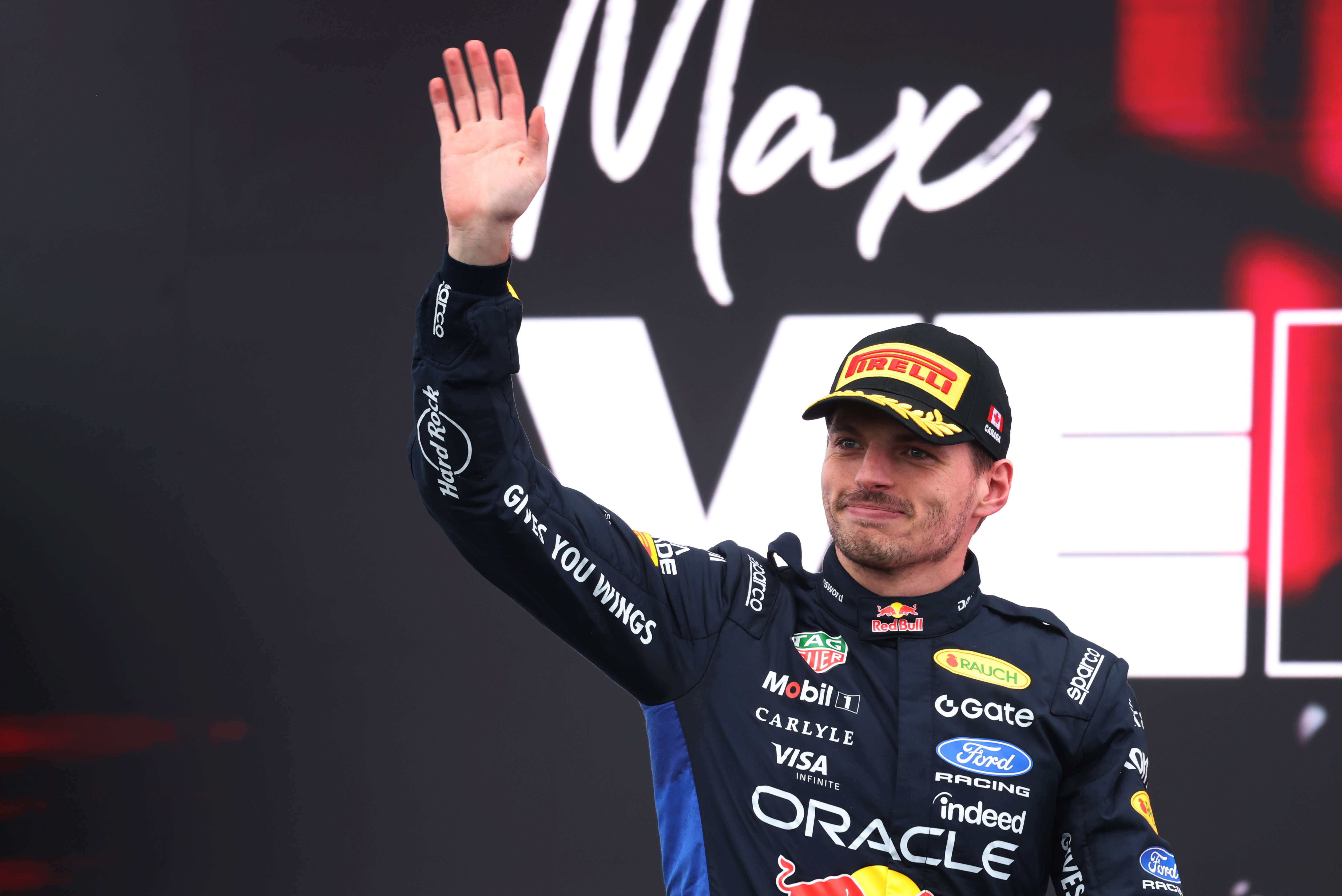 Verstappen podium Canada
