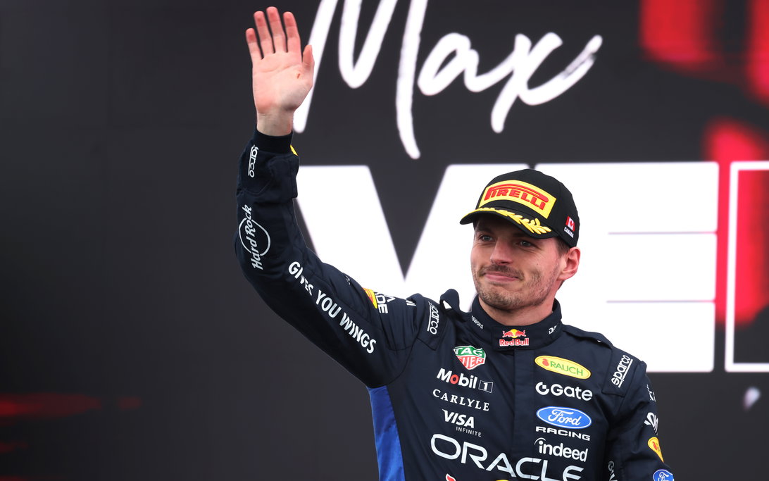 Verstappen podium Canada